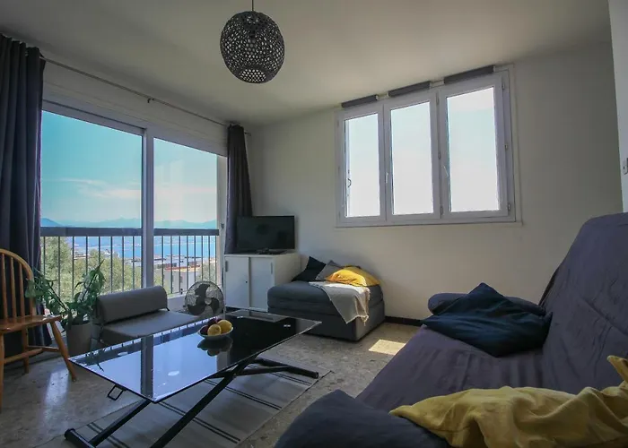 Pet friendly Appartement Vue Mer Ajaccio 