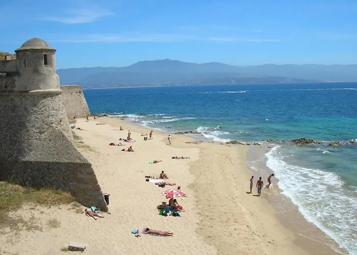 Studio Les Pieds Dans L'Eau, Climatise, Terrasse, Wi-Fi Inclus A Ajaccio - Fr-1-61-514