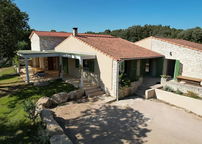 Villa Arbevhio Bonifacio  with Pool