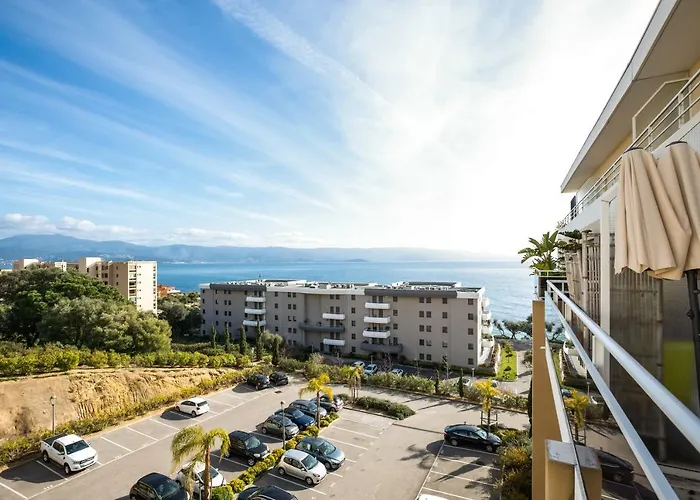 Evasion Marine - T2 Vue Mer - Terrasse - Plage A Pied Ajaccio 